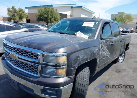 2015 Chevrolet Silverado 1500 1Lt из США, поврежденный, VIN 3GCPCREH6FG368471